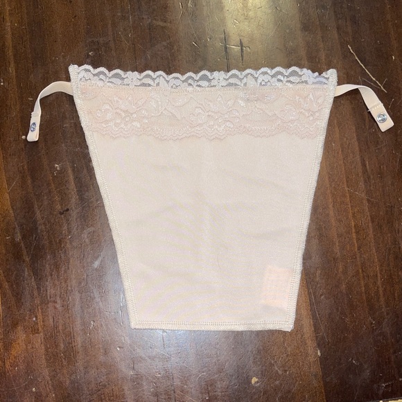 Lace Trim Cami Secret Clip-On Mock Camisoles - Picture 5 of 9